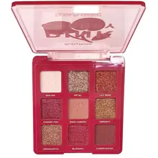 Paleta De Sombra Ruby Rose Pink Cherry HBE2202 Alta Pigmentação E Versatilidade