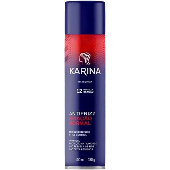 Hair spray fixação normal karina 400ml