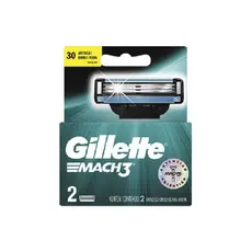 CARGA MACH 3 COM 2 CARTUCHOS GILLETTE