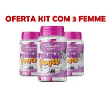 Kit 3 Femme - Bumbum, Coxas, Pernas e Glúteos Oferta