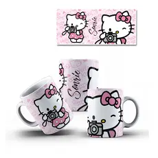 Caneca Hello Kitty COM NOME - Vários Modelos Personalizada