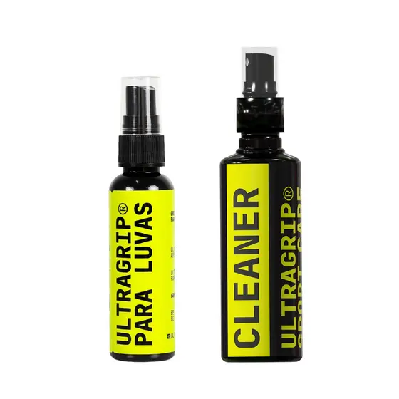 Kit ULTRAGRIP® Spray Cola Grip Para Luvas De Goleiro 60ml + Shampoo Cleaner Para Luvas De Goleiro