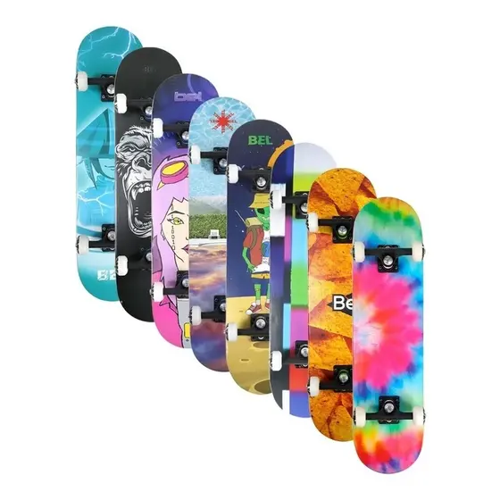 Skate Completo Semi Profissional Juvenil Infantil