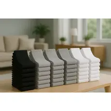 Kit Com 48 Pares De Meias Sortidas Masculina Cano Alto Longo Cores Sortidas Esporte Confortável Macia Trabalho Caminhada
