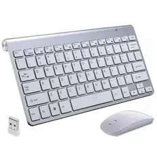 Teclado E Mouse Sem Fio 2.4 Ghz Modelo Qwerty Padrão Abnt2 KA-685