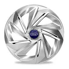 Calota Esportiva Aro 13 Nitro Silver Ford Ka Fiesta Focus (Unidade)