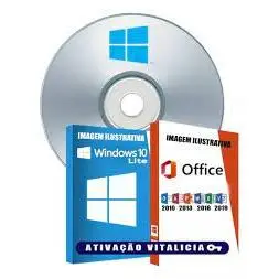 Cd Dvd- Windows 10 + Pacote De Programas Pc/notebook