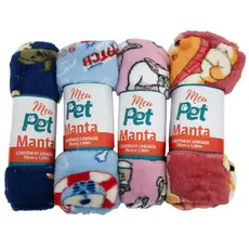 Manta Pet Cobertor para Cachorro Gato Quentinho Estimação