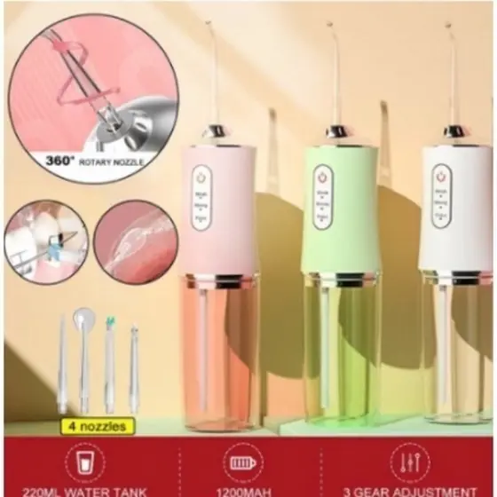Irrigador Bucal Usb Água Branqueadora Dental Jato De Água / Fio Dental / Limpador De Dentes / recarregavel
