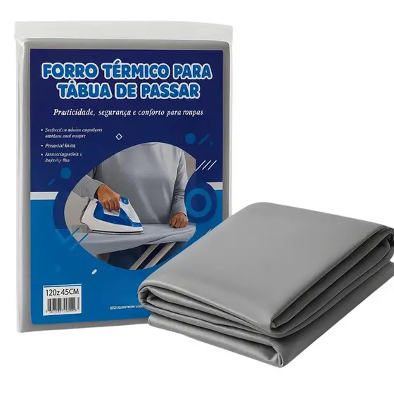 Forro Térmico para Tábua de Passar Roupa Mais Praticidade e Eficiência