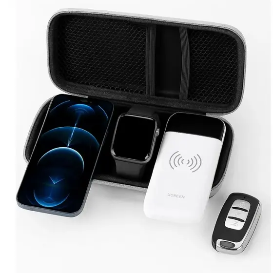 Organizador de Cabos Eletronicos e Objetos Bolsa Rígido