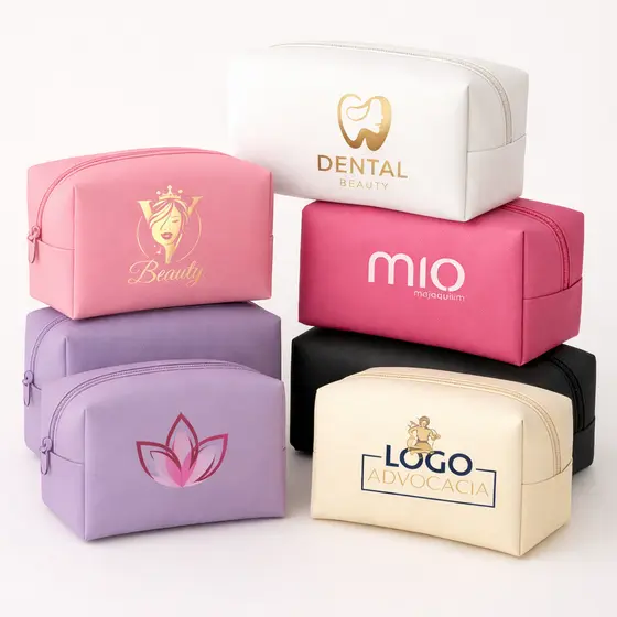 Kit Necessaire 160 Unid Personalizadas Brindes Tamanho Grande