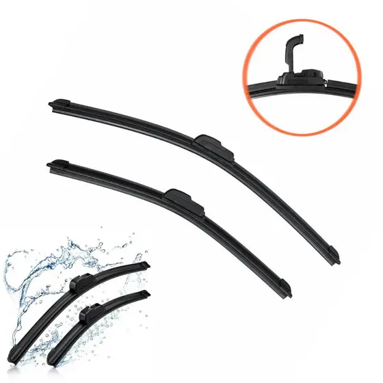 Palhetas Limpador de Parabrisa Universal Silicone Original Sem Barulho