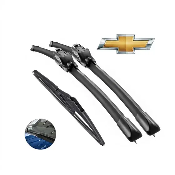 Kit Palhetas Limpador de Parabrisa Paleta Silicone Original Gm Chevrolet Astra Agile S10 Onix Tracker Celta D20