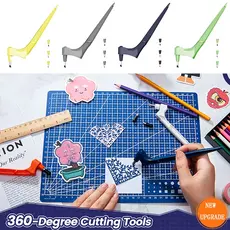 360 Ferramentas De Corte Para Artesanato/Faça Você Mesmo/Estêncil Scrapbooking /