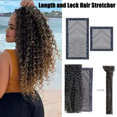 Maca De Cabelo Comprimento E Trava , n-Lock , Rede Para Cabelos Encaracolados Encaracolado