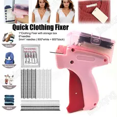 Fixador Rápido De Roupas Com Caixa De Armazenamento Micro Manual De Costura Para