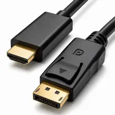 Cabo Displayport para HDMI 1,8 Metros DP HDMI HD 1080p