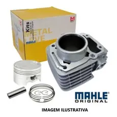Kit Quit Cilindro Motor Cg Titan Fan 125 2002 2003 2004 2005 2006 2007 2008 Original Metal Leve