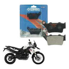 Pastilha De Freio Traseira Bmw F800 2010 2011 2012 2013 2014 2015 2016 2017 2018 a 2024 Cobreq