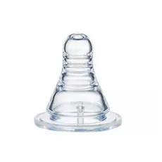 Bico de Mamadeira Leite Slim Silicone Padrão Livre BPA Peça de Reposição