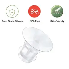 Flange de Silicone 21mm para Bomba de Leite Materno Amamentação