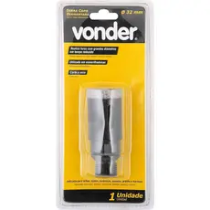 Serra copo diamantada, 32 mm, para esmerilhadeira, VONDER