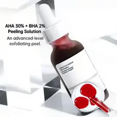30 % AHA + 2 SA Solução De peeling Complexo Minimizador De Poros Removedor De Cravos Casca Facial 30ML
