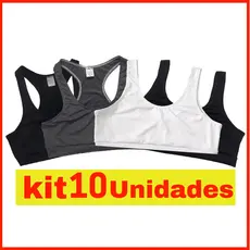 Kit c/10 Top Fitness Feminino Nadador/Regata Para Camimhada Treino Academia Atacado Revenda