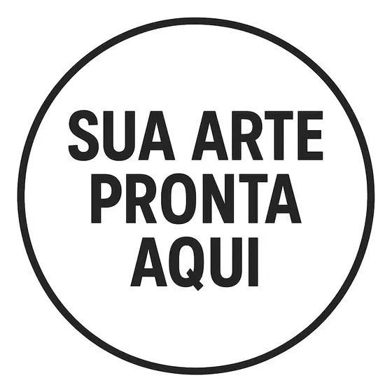 Adesivo Personalizado com Sua Arte | Etiqueta para Embalagem 4cm, 3cm ou 5cm | Papel Fotográfico | Pronto para Aplicar