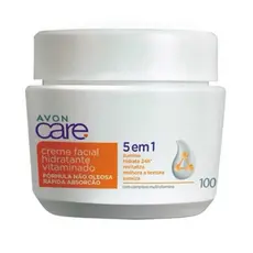 Creme Facial Hidratante VITAMINADO Avon Care 5 em 1 100g 12/27