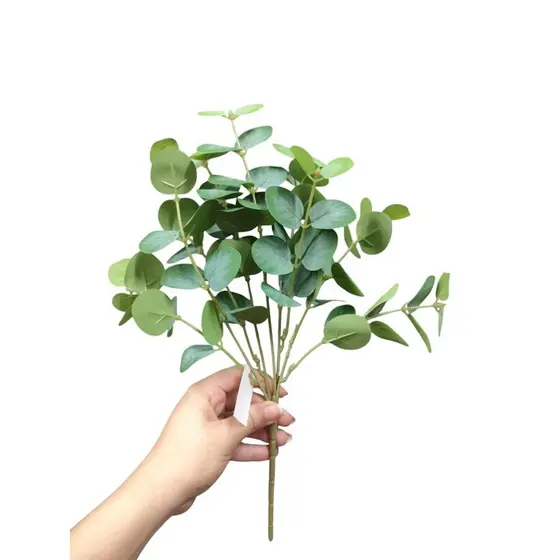 Buque Eucalipto Planta Artificial Para Arranjos