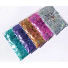 GLITTER HOLOGRÁFICO FINO 6g | RESINA| UNHAS | DECORAÇÃO| CARNAVAL | FLOCADO