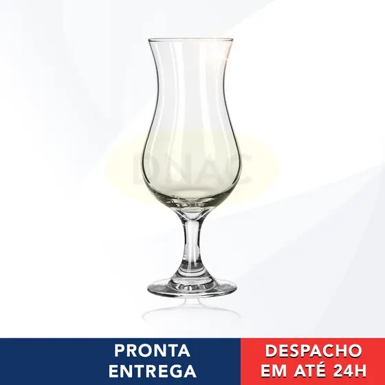 6 Taças de Vidro Nadir Figueiredo Windsor Hurricane 355ml – Ideal para Coquetéis e Drinks Especiais