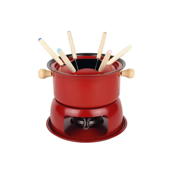 Conjunto Aparelho Fondue 11 Pcs Serve 6 Pessoas