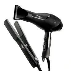 Kit Taiff Secador Easy 1700W + Prancha Taiff Cerâmica 180ºC 127V ou 220V