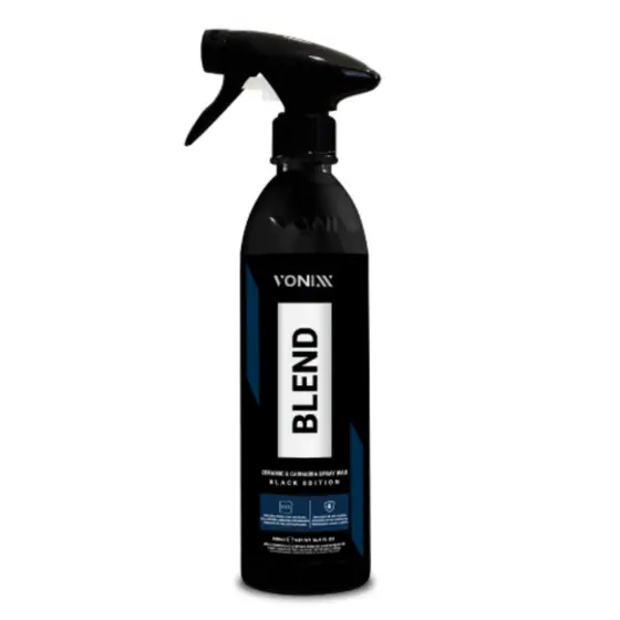 Cera Blend Black Wax Exclusivo Para Cores Escuras Preto Black Edition Vonixx Para Carros Automotivo