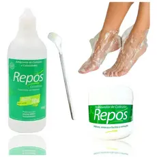 Kit Spa Dos Pés Amaciante  Removedor Bisturi 222 + 483 Calos Repos calosidade podologia cuticula