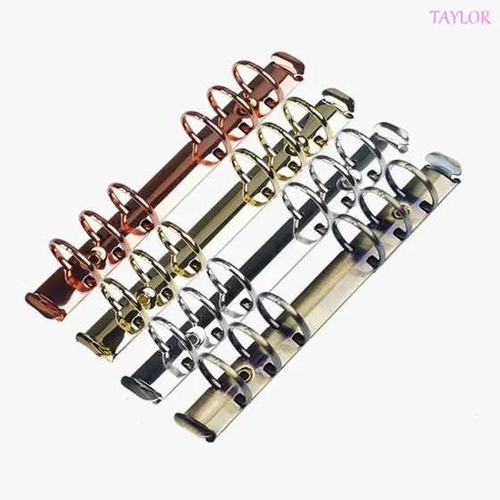 Taylor A5 A6 A7 Pasta De Arquivo De Metal Colorido Para Diário / Fichário / Anéis Espirals / Clipe / Multicolorido