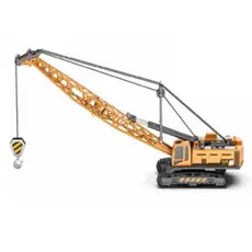 Carrinho de Ferro Binquedo Guindaste  / Escavadeira Ferro Coleção Carrinhos Construção