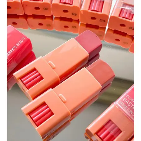 Blush Bastão Natural Glow Lasting Sarah's Beauty