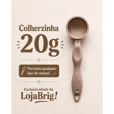 Colherzinha 20g - COLHER PORCIONADORA DE MASSAS
