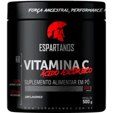 Vitamina C em pó 500 g - Espartanos