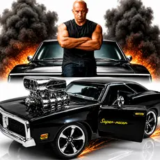 Carrinho de Metal Opala Dodge Charger Ferro Clássico Antigo Miniatura Lincoln