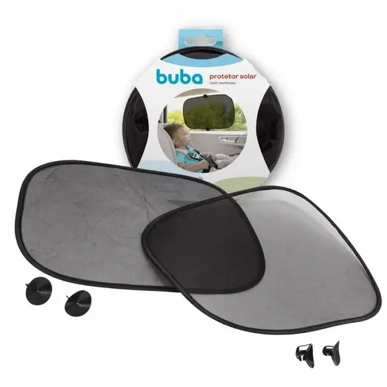 Kit Blackout 2 Protetores Solar com Ventosa 14461 - Buba
