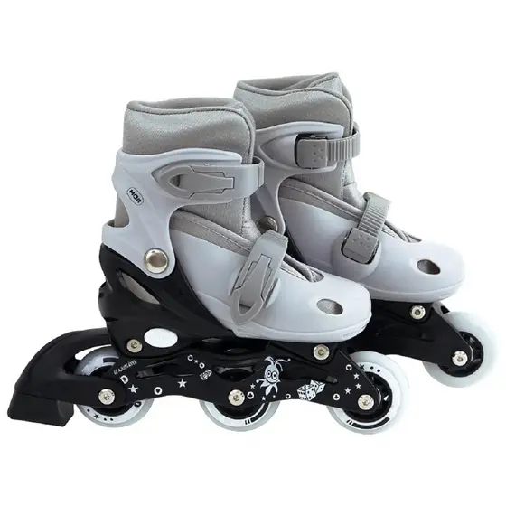 Patins Infantil Cinza Tamanho P 30-33 40600122 - Mor