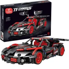 Carro Esportivo Blocos de Montar Racing Car 527 Peças Cbs0102 - Castela