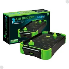 Jogo De Mesa Air Hockey Game Verde Neon F01085 - Fun