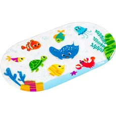 Tapete Infantil Para Banho Antiderrapante Fundo Do Mar 17220 Buba