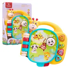 Brinquedo Interativo Infantil Livrinho Musical Com Luz - Castela